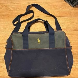 Polo Ralph Lauren Vintage Messenger Bag / Crossbody bag / laptop bag